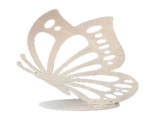 Alquiler Mariposa Madera