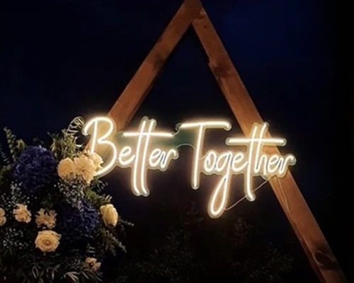 Alquiler Neón Better Together